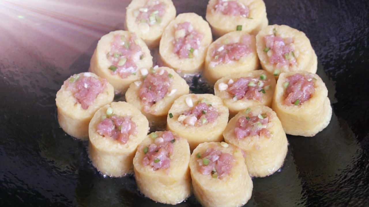 广东客家酿黄板特色地方美食客家人记忆中的味道