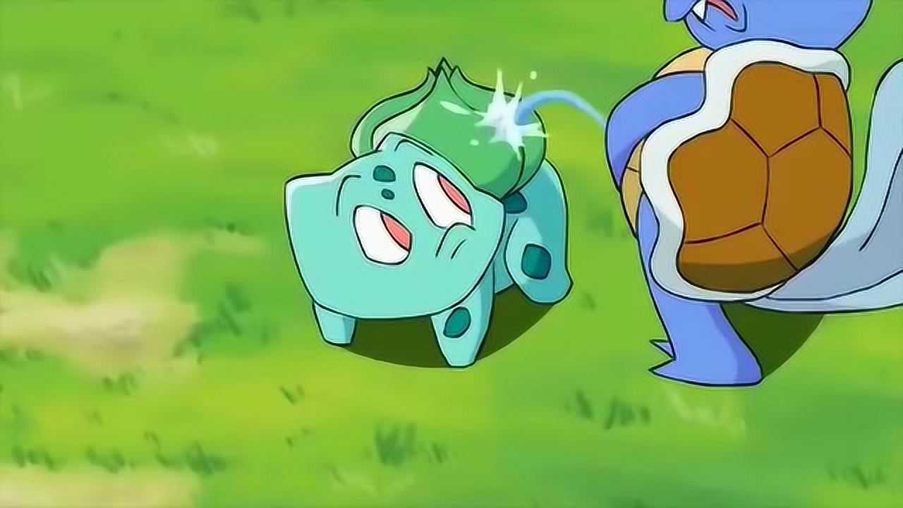 第一次见妙蛙种子这样进化好看极了