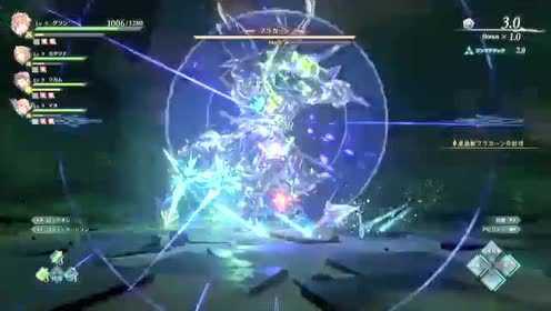 《碧蓝幻想Relink》实机游戏演示。