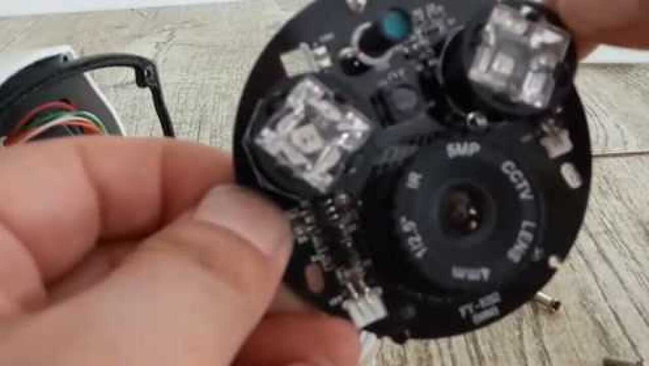 网络监控摄像头的内部构造和工作原理_高清