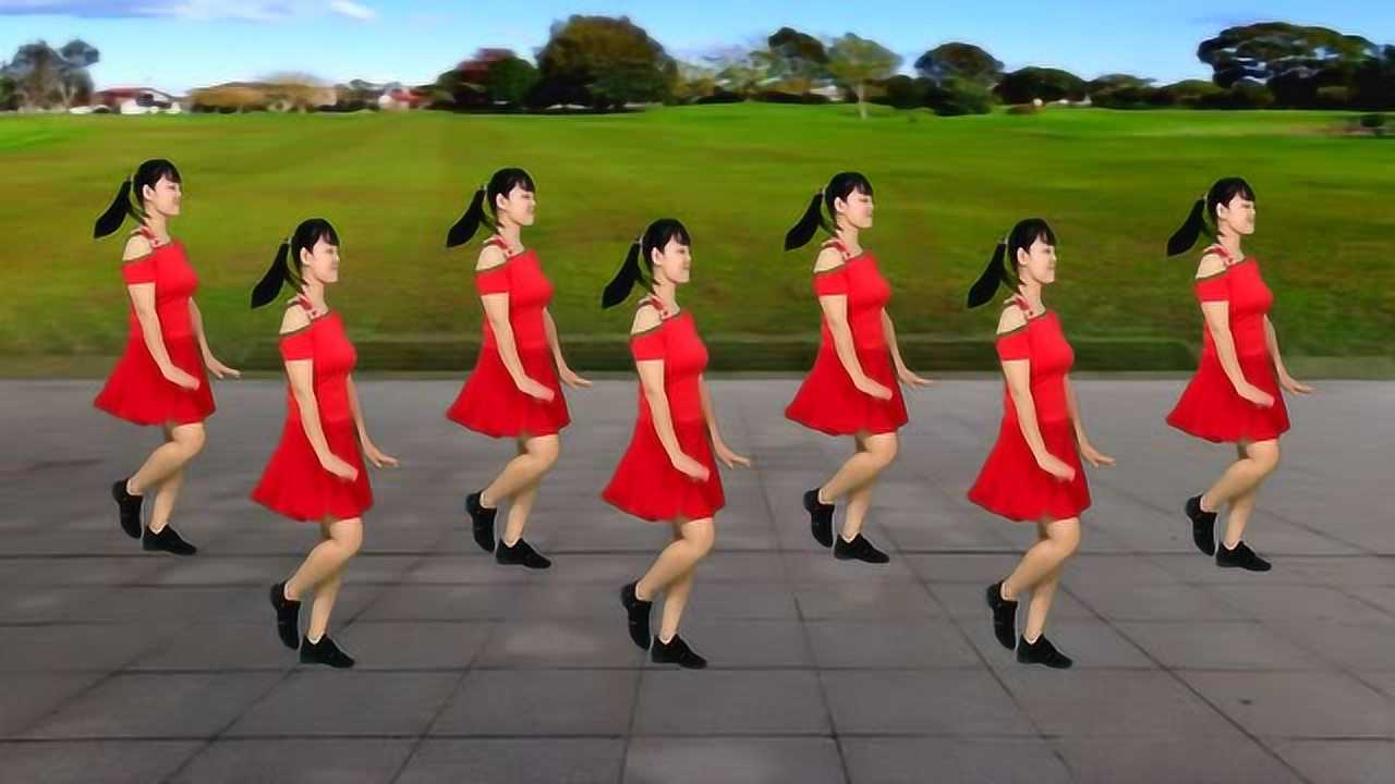 16步广场舞《绿旋风》步伐易学又好听好看!