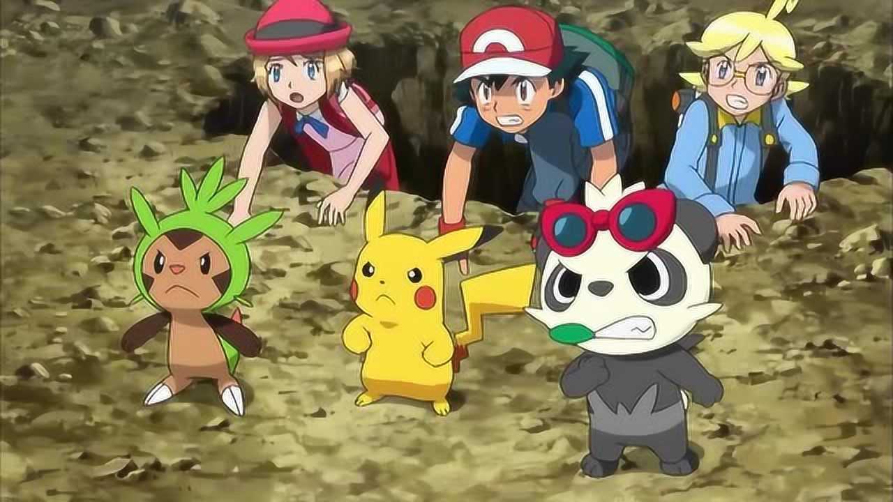 精灵宝可梦-莉莉小姐要求和小智他们到下一个神奇宝贝中心