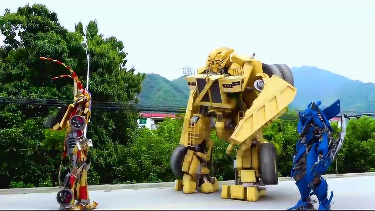 钢铁西游之变形金刚力霸天较量齐天大圣孙悟空