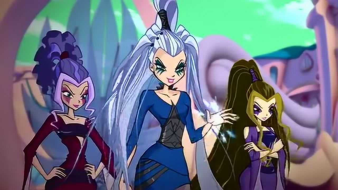 三妖后变身为了小仙子们,和仙灵们一起去旅行