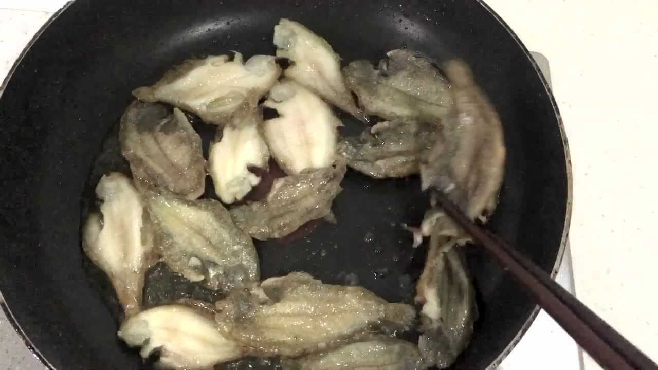 十秒香煎树叶鱼