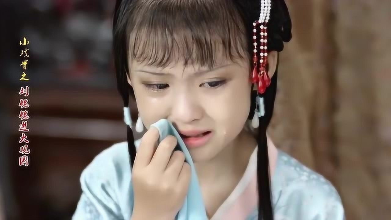 小戏骨红楼梦宝玉挨打小黛玉哭的梨花带雨模样令人心疼