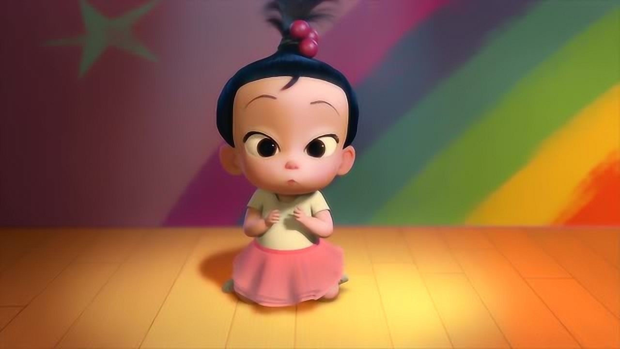 宝贝老板让自己的员工和正常宝宝们一起装可爱