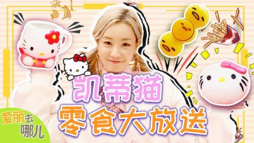 [爱丽去哪儿] 日本旅行VLOG~打卡超人气凯蒂猫甜品店