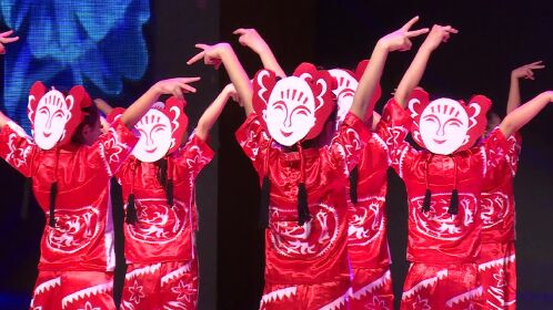 宝贝上春晚沧州剪纸姑娘