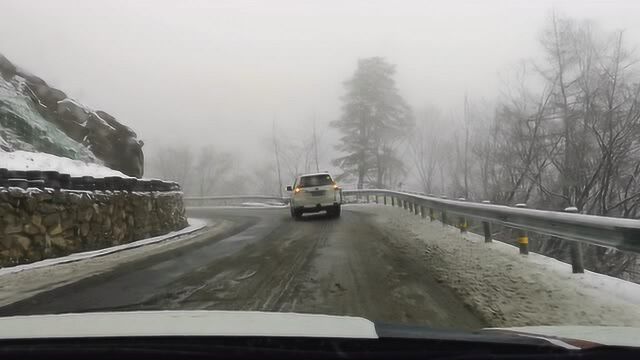 2018年底车队自驾游,神龙架滑雪之旅