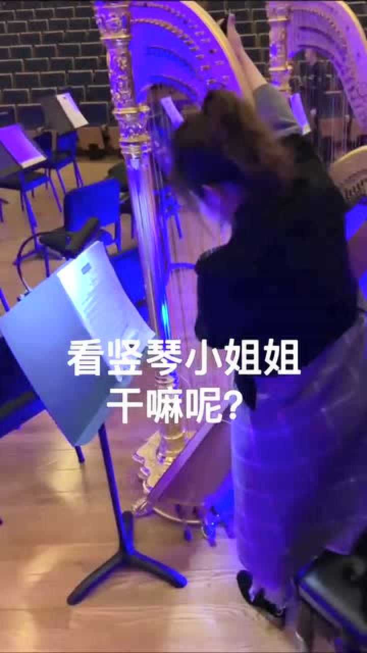 128个分贝的竖琴怎么弹，你知道吗？哎呀，弹得太快了。_高清1080P在线观看平台_腾讯视频