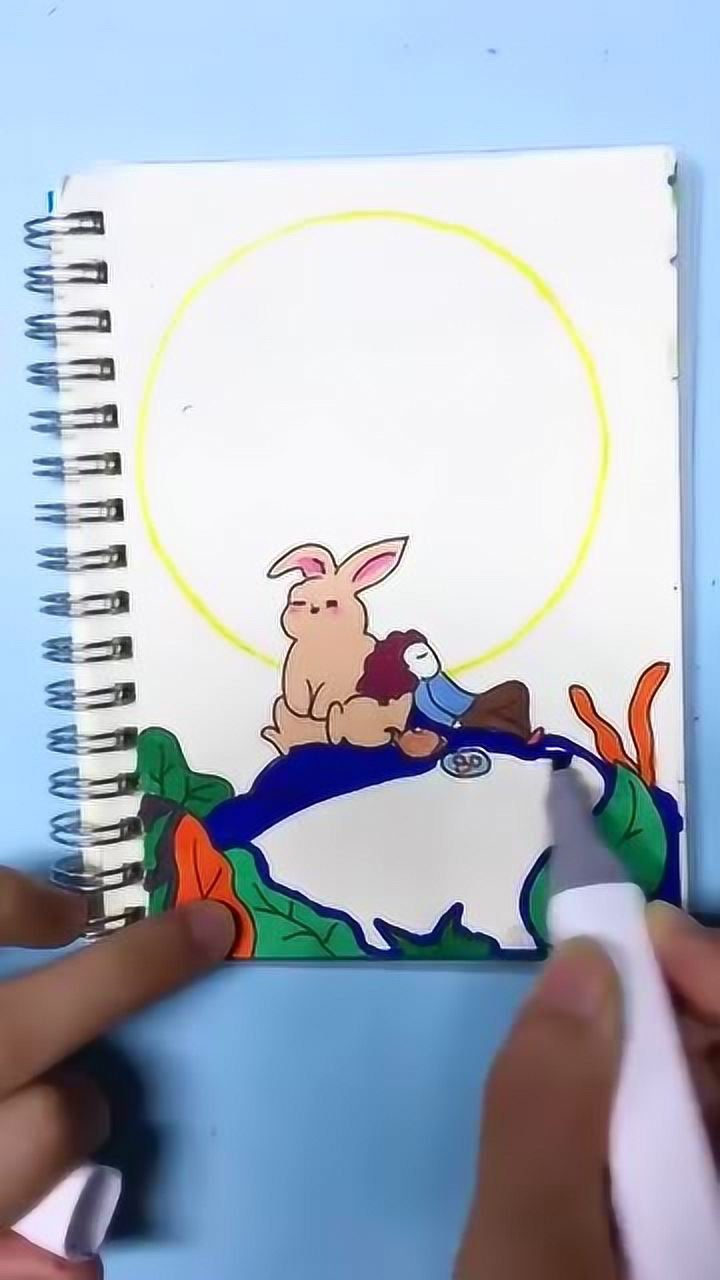 中秋主题读书卡!