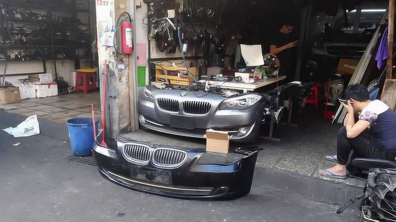 广州陈田村汽车零件村村内几万元就可以组装一辆超级跑车