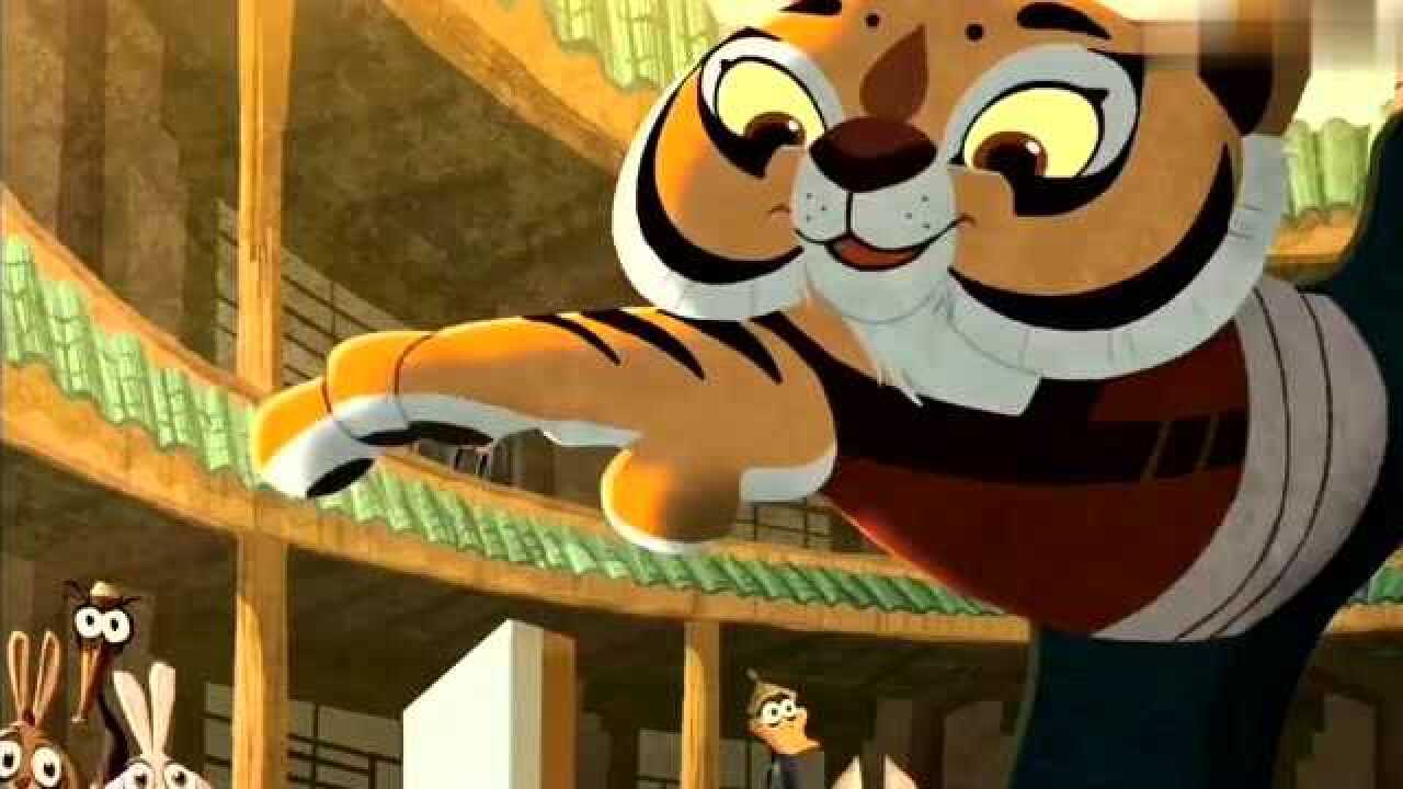 功夫熊猫:悍娇虎是个暴脾气的孤儿,没有人敢领养她,所有人怕她
