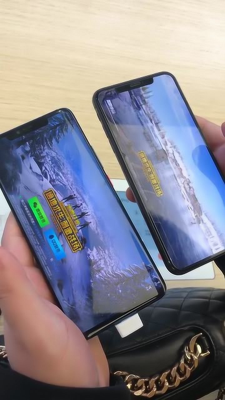 华为与苹果x mxs的对比,不得不说苹果好像更快一点……_腾讯视频