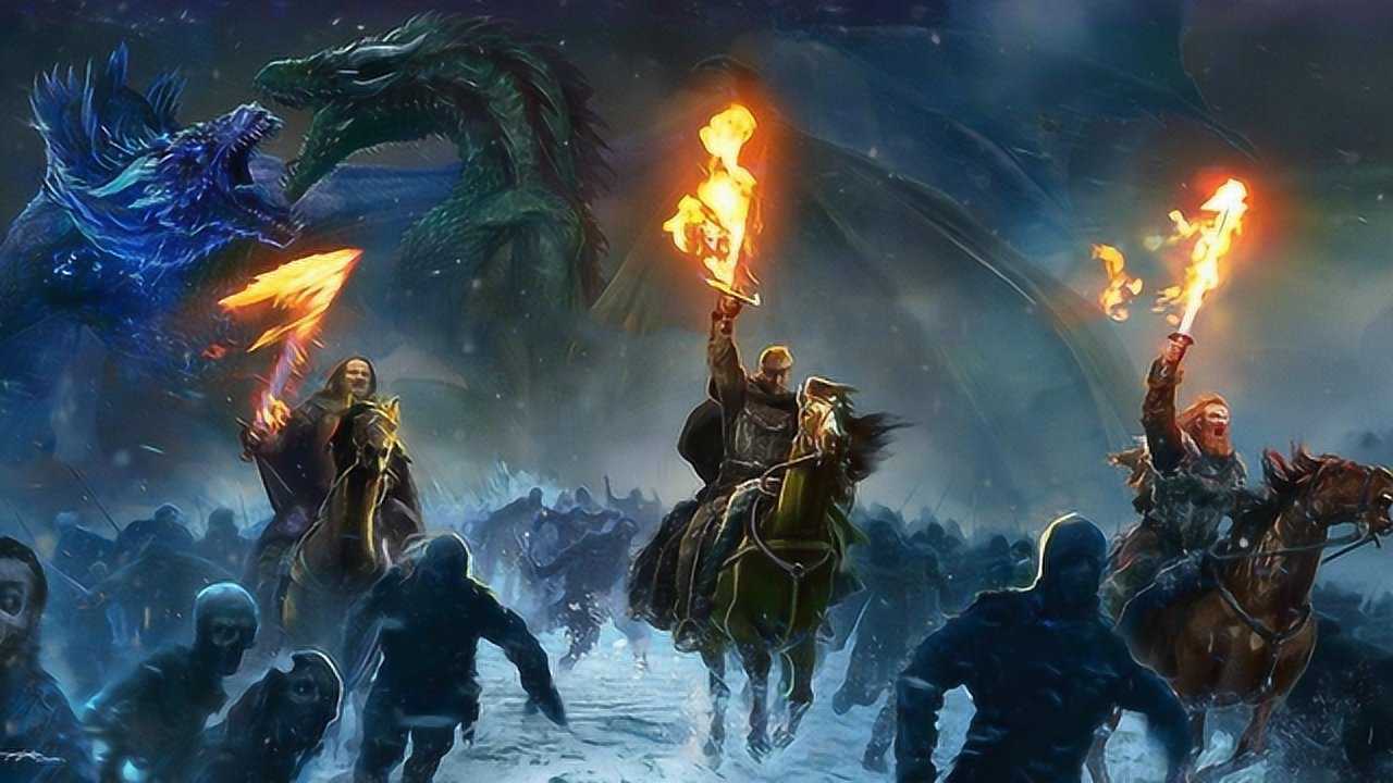 权力的游戏十大经典战役临冬城夜王终极大战堪称史诗