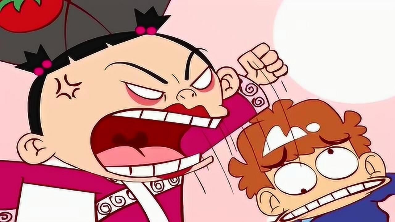 阿衰漫画阿衰和大脸妹演绎宫廷生活太监也是不好干的职业