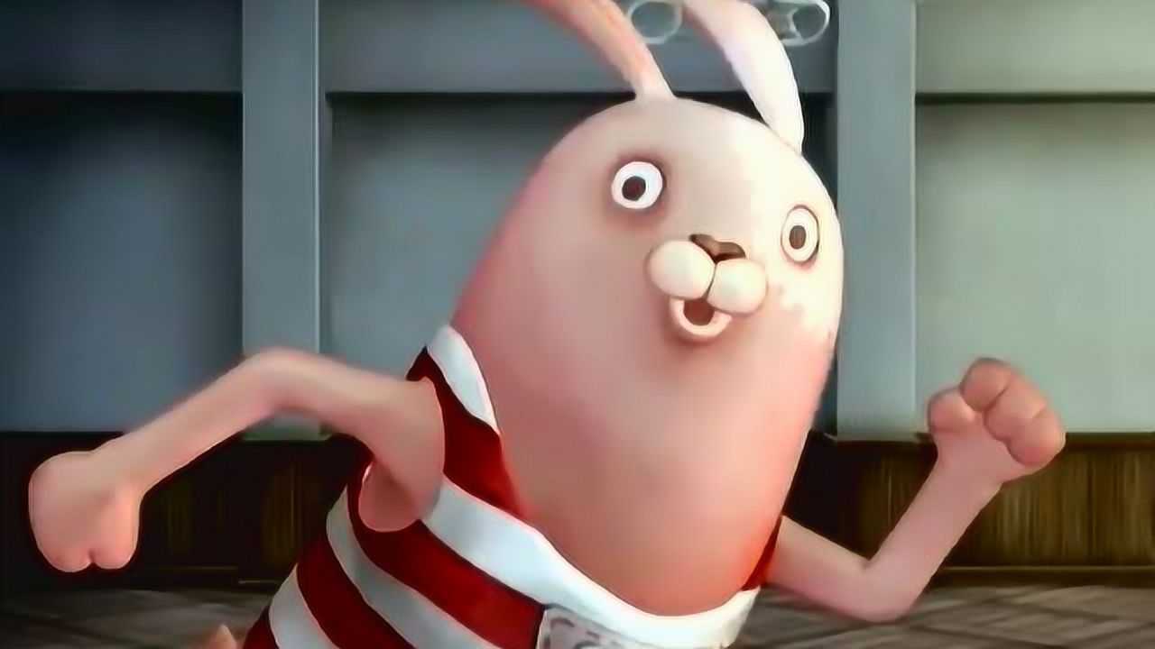 越狱兔基里被富豪戏耍它十分的生气把楼都打塌了