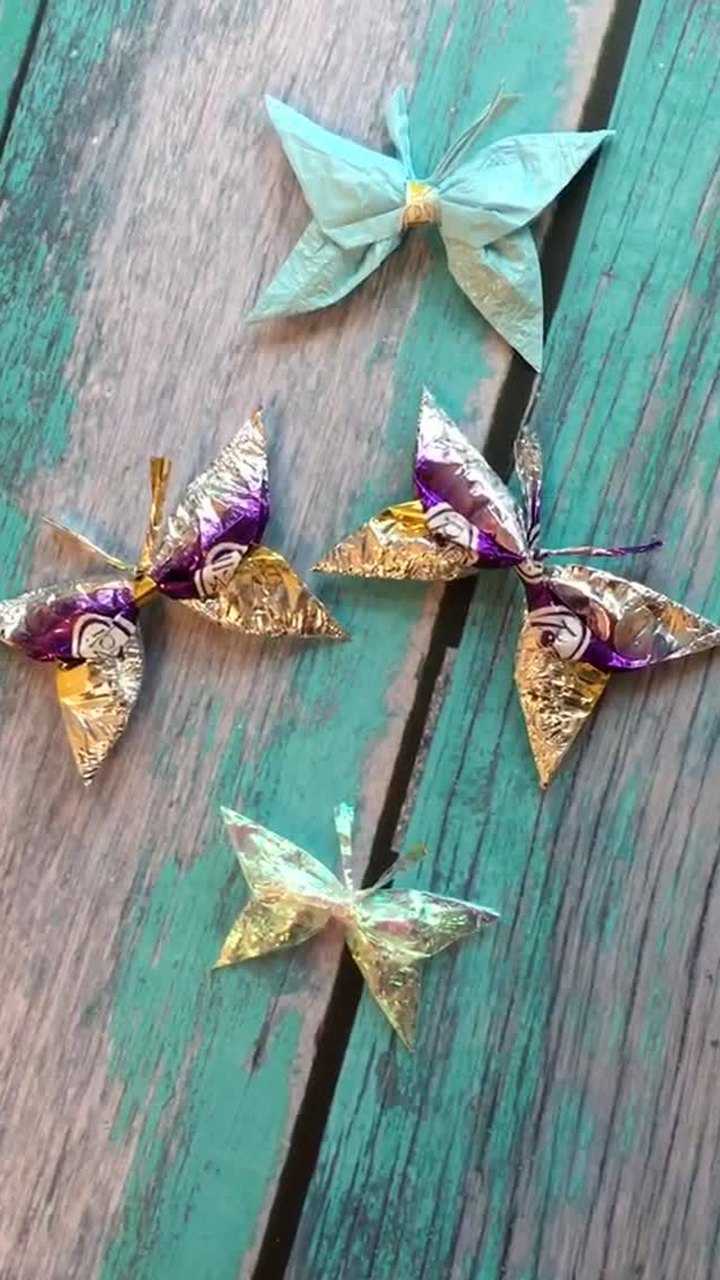 【折纸公主 第31期】糖纸蝴蝶