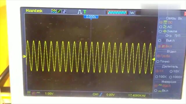 电学实验:牛人利用继电器基础模块、铜线、电夹做电波频率测试