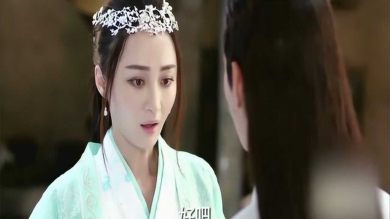 择天记:姚笛饰演的魔族公主,穿上绿萝裙,十分清新惹人怜爱