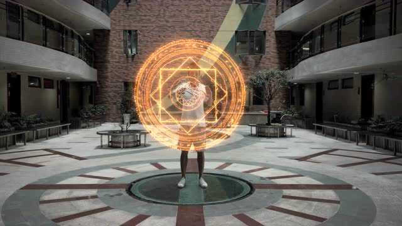 奇异博士传送门最终效果