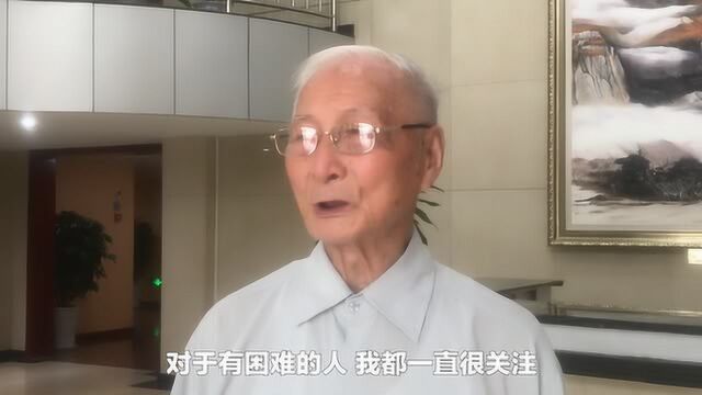 65年前入党宣誓时,他已决定要为党和人民奉献自己的一切