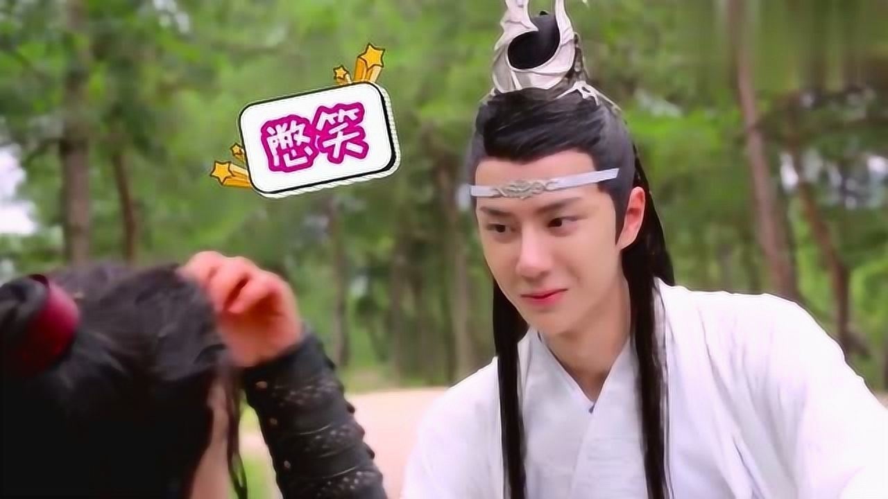 陈情令花絮肖战王一博日常两美男搞笑帅呵