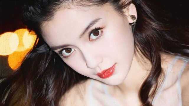 Angelababy将世界名画穿上身,美的像幅泼墨画中的仙