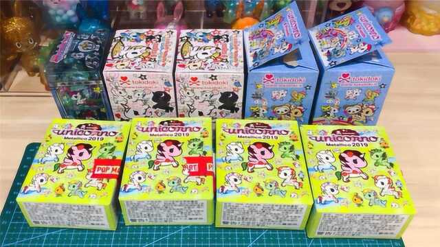 tokidoki独角兽系列盲盒开箱