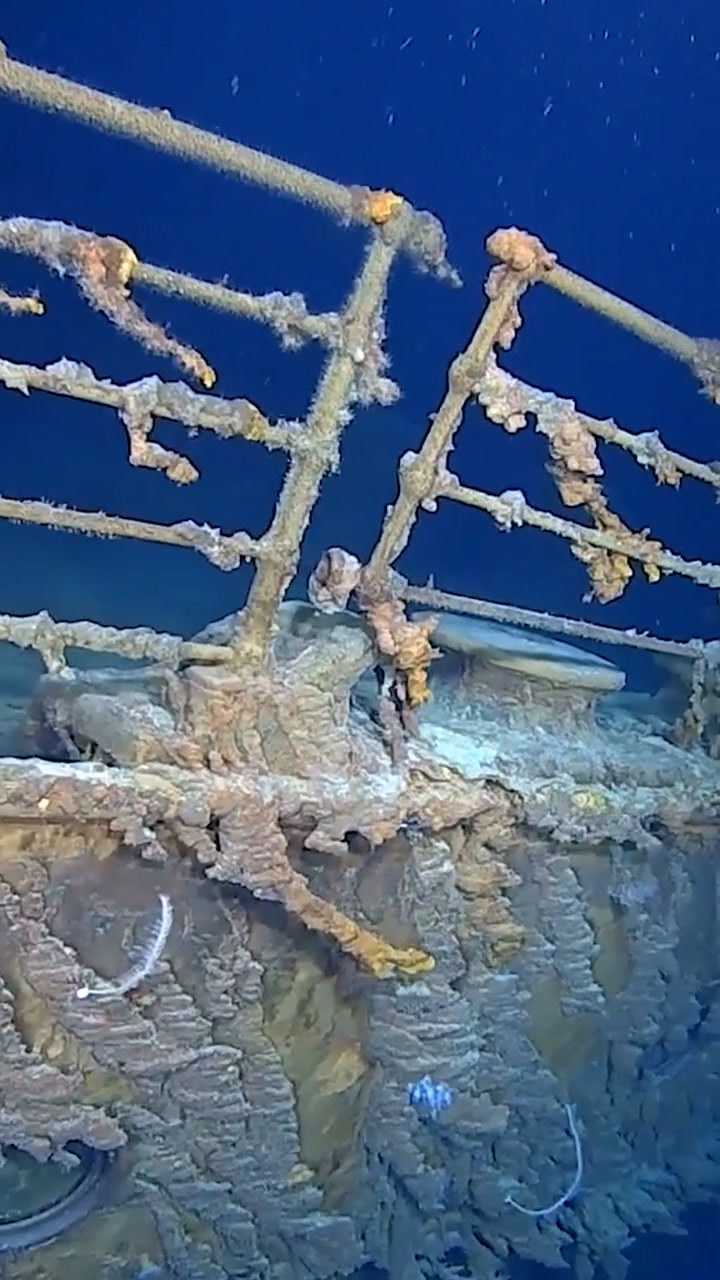 泰坦尼克号残骸开始坍塌 预计2030年可能会完全消失