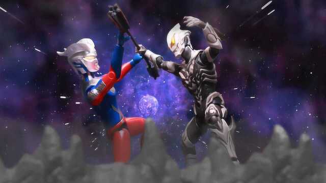 赛罗奥特曼被詹奈感动坚持战斗 变身光辉赛罗击败极恶贝利亚