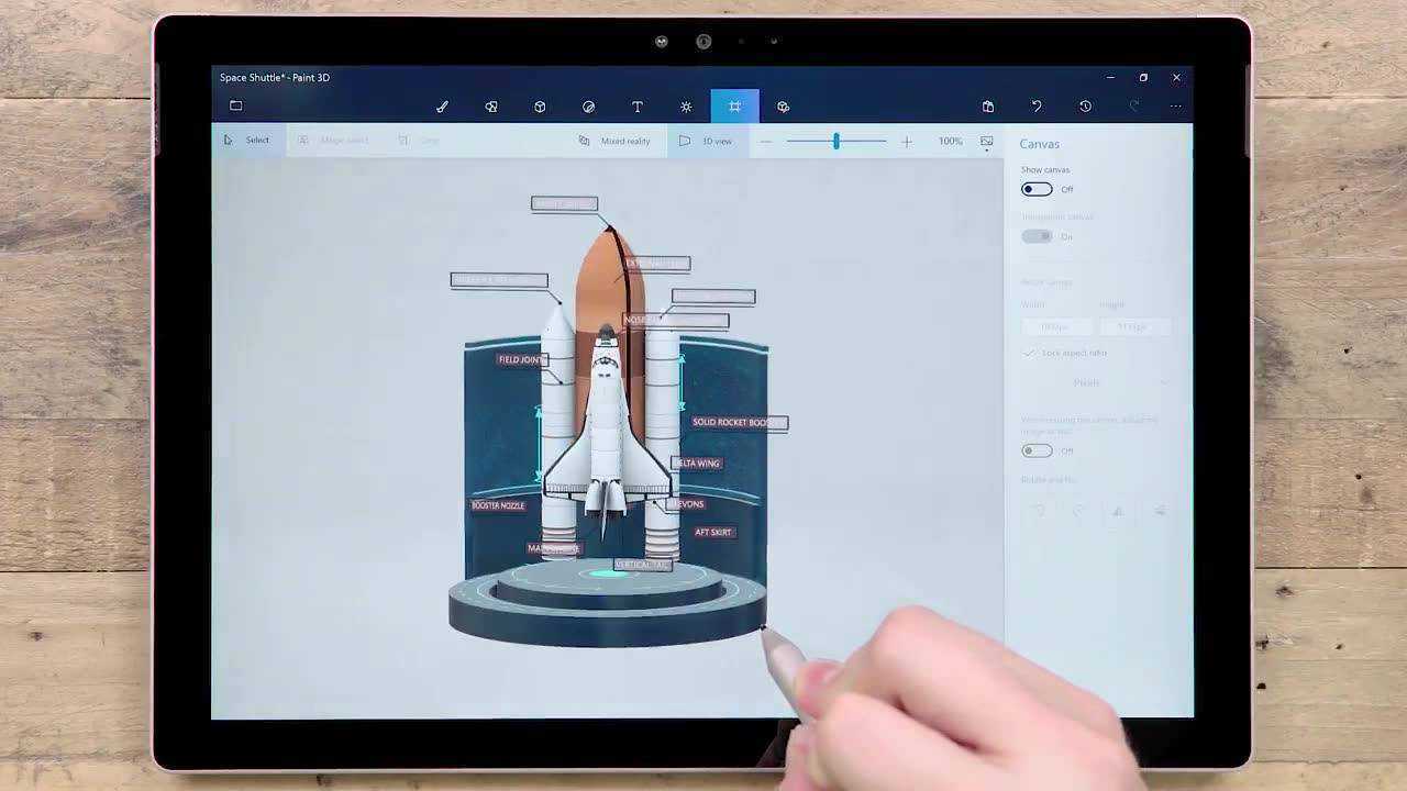 微软帮助与支持:“画图3D”指南之画布_腾讯视频