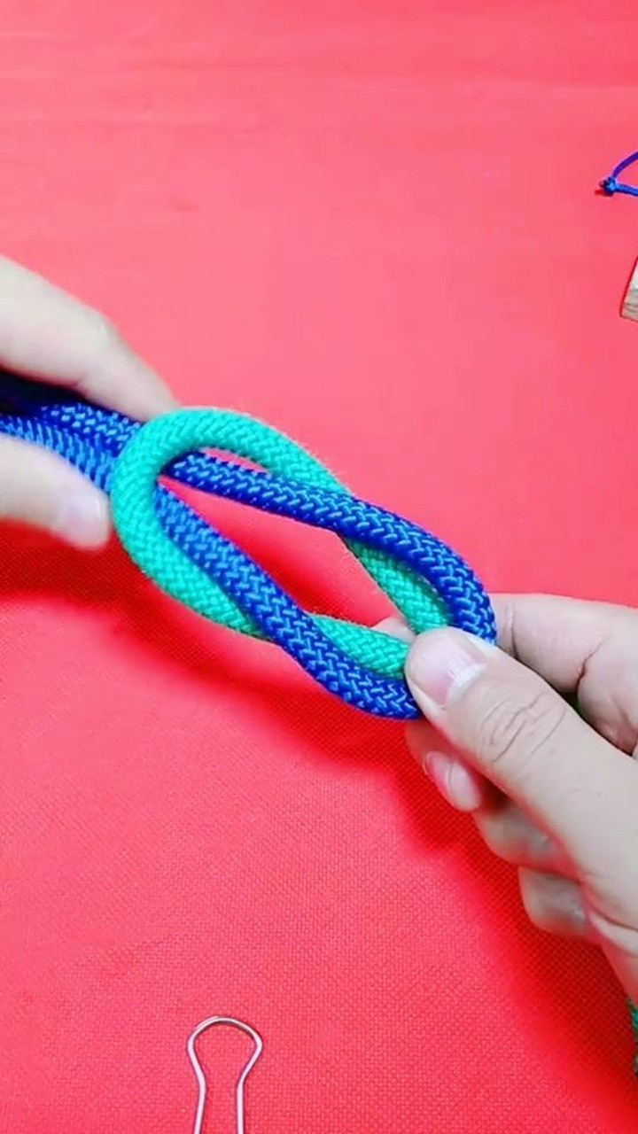 这两个绳子简单的打结方法