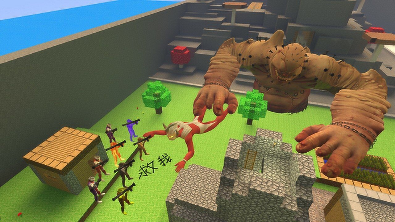 gmod游戏小黑能帮迪迦奥特曼救出泰罗叔叔吗