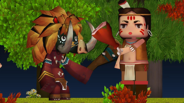 迷你世界动画52集卡卡做好了陷阱他让野人帮他送信给威震天