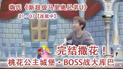 嗨氏新超级马里奥兄弟U豪华版：07桃花公主城堡BOSS战大库巴完结撒花