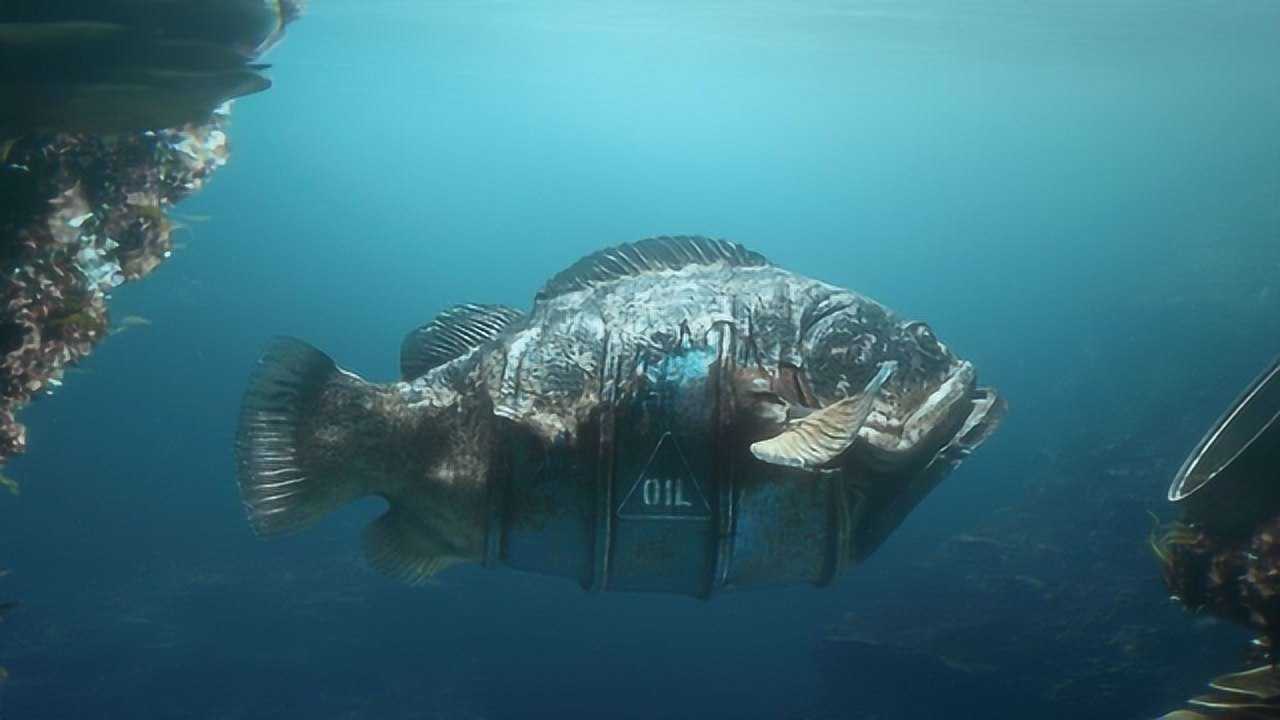 未来水世界,海洋生物与工业垃圾融合,都变身成了机械怪物