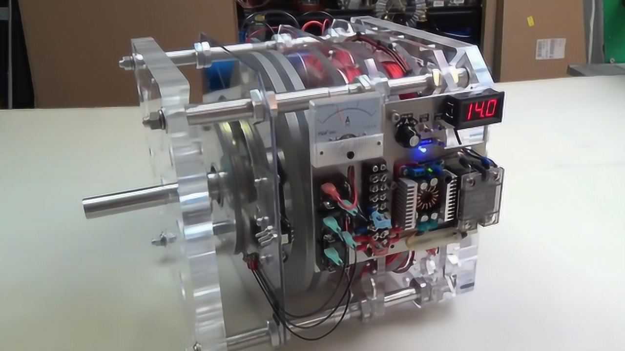 国外脉冲惯性发电机,不用任何能量就能发电,太先进了!