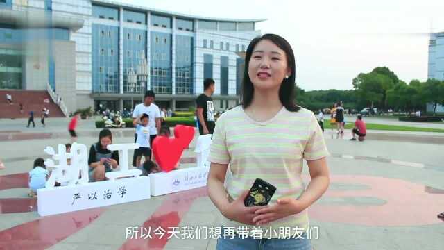 毕业地标遭熊娃损坏,萌娃志愿陪学生重建