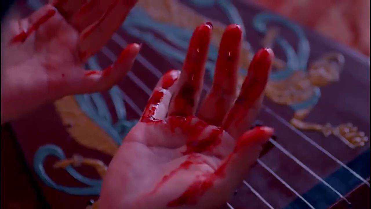 武媚娘传奇乐官突然被琴弦所伤满手鲜血如意却察觉不对劲