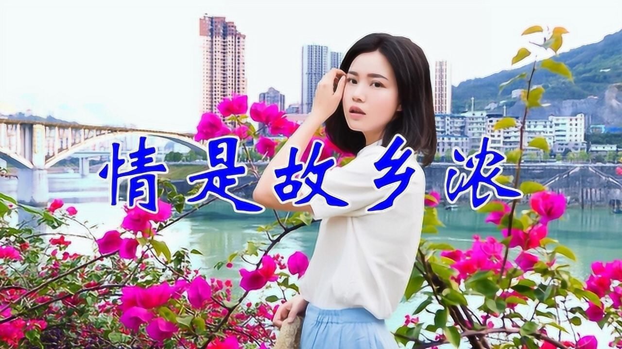 一曲《情是故乡浓》歌声入心,离家在外漂泊异乡,最难忘是故乡情!