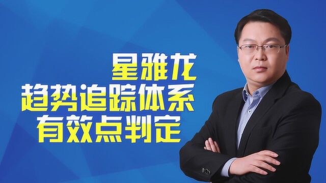 星雅龙趋势追踪体系——有效点、压力支撑判断、短线精准买卖点