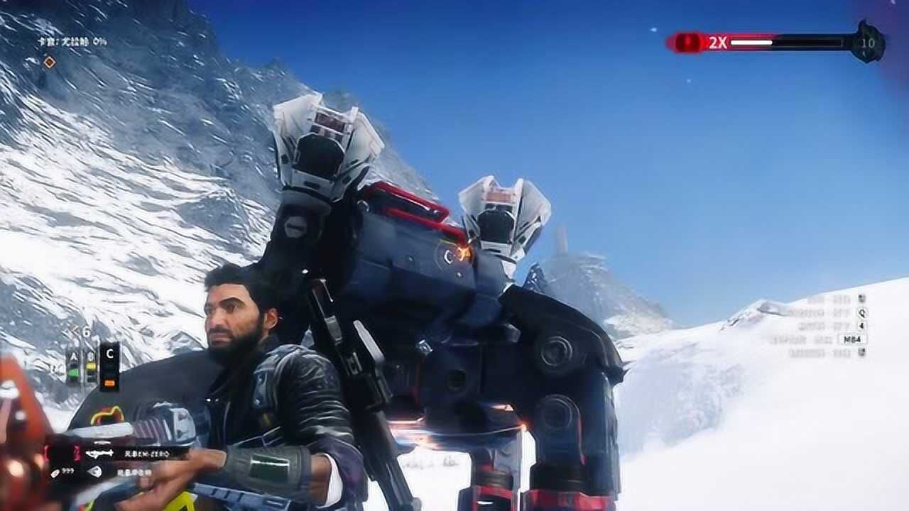 正当防卫4机甲添加推进器应该是这款游戏最厉害的机器了吧