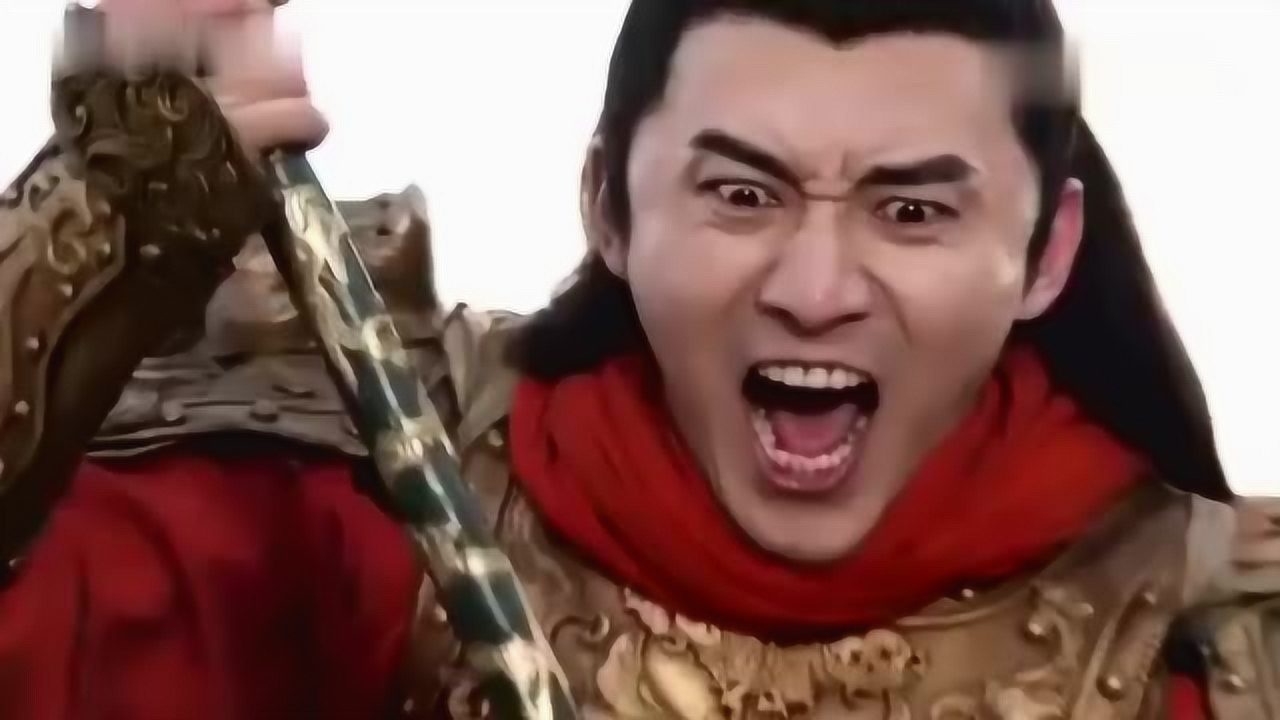 隋唐演义王宝强演李元霸,力大无穷两手挥手练大锤