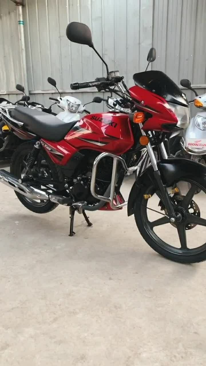 今天刚到的新货铃木骏驰摩托车,性能高起步快_腾讯视频