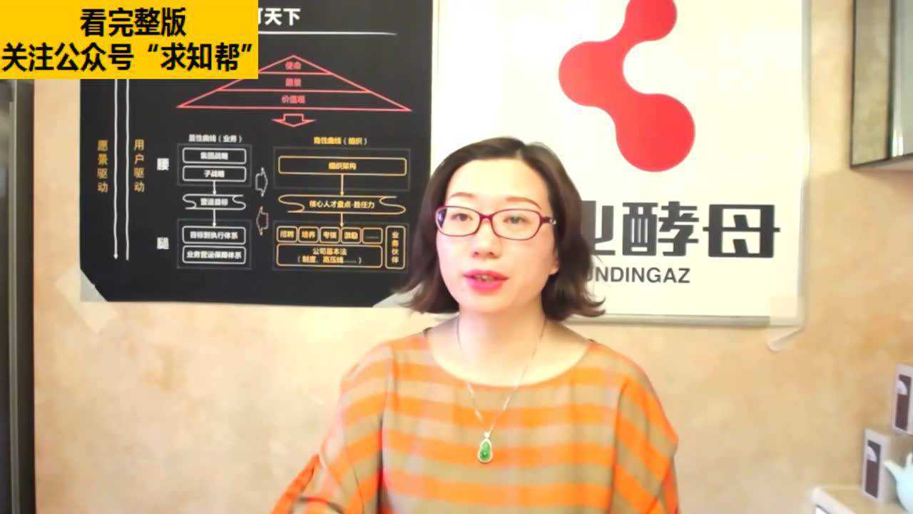 创业酵母CEO张丽俊教你怎么去考核激励员工_高清1080P在线观看平台_腾讯视频