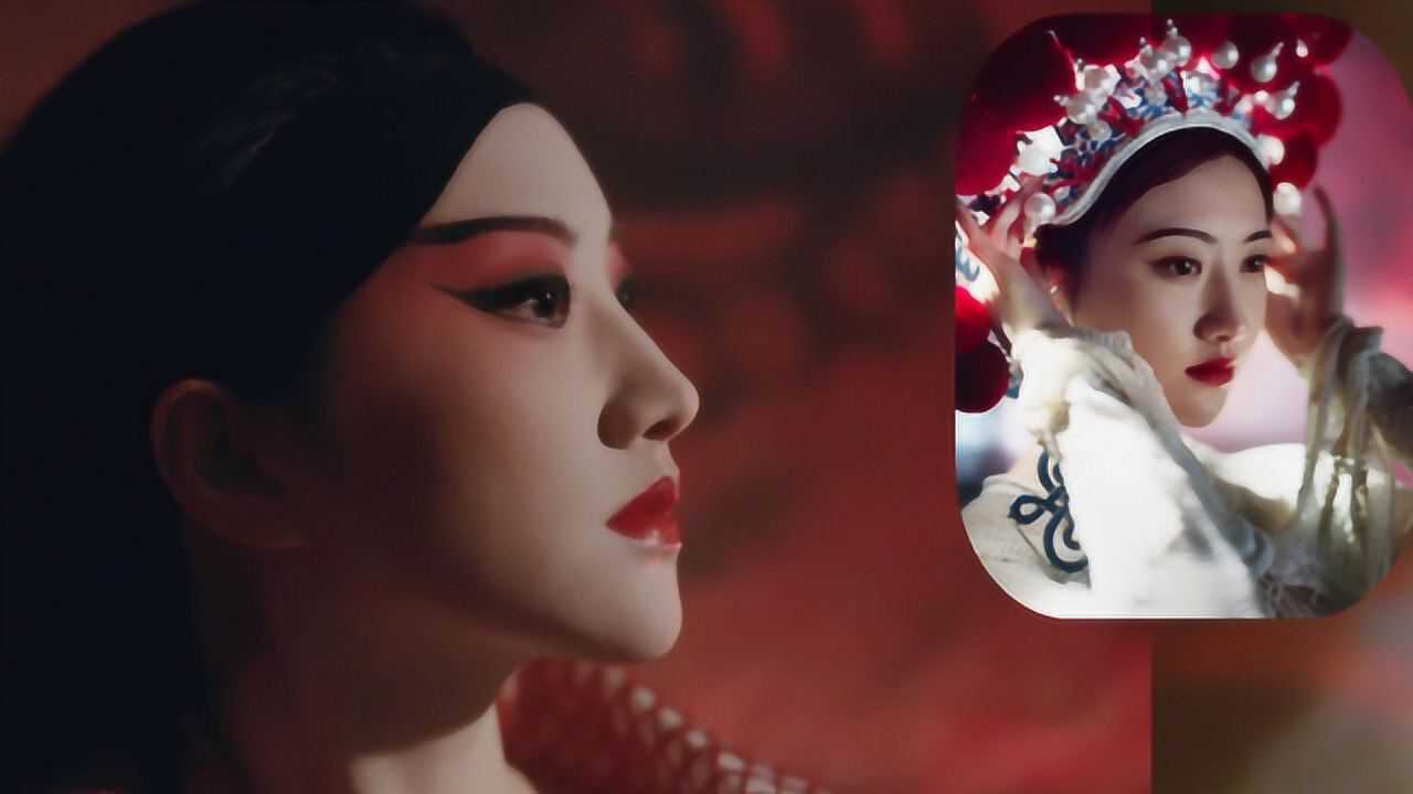 景甜这回突破自我,京剧扮相刻画不同风格,美貌让人难忽视