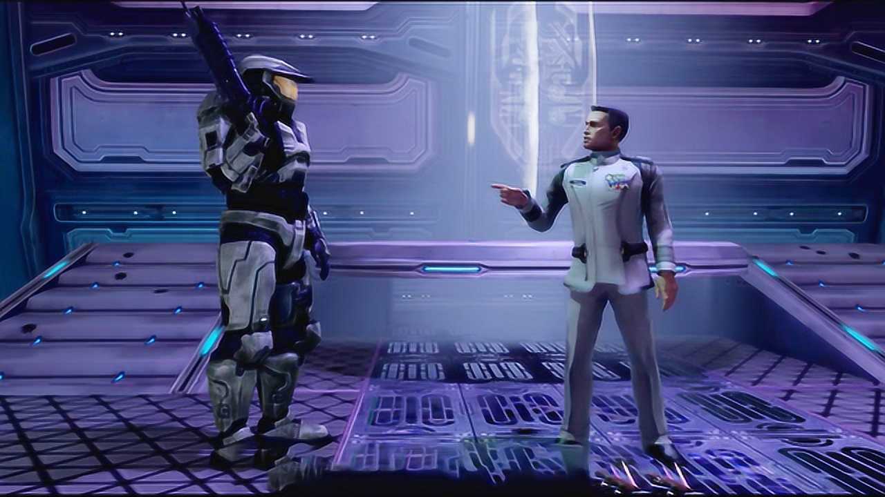 光环战斗进化:人类的狙击步枪就是厉害,一枪击杀一个星盟精英怪