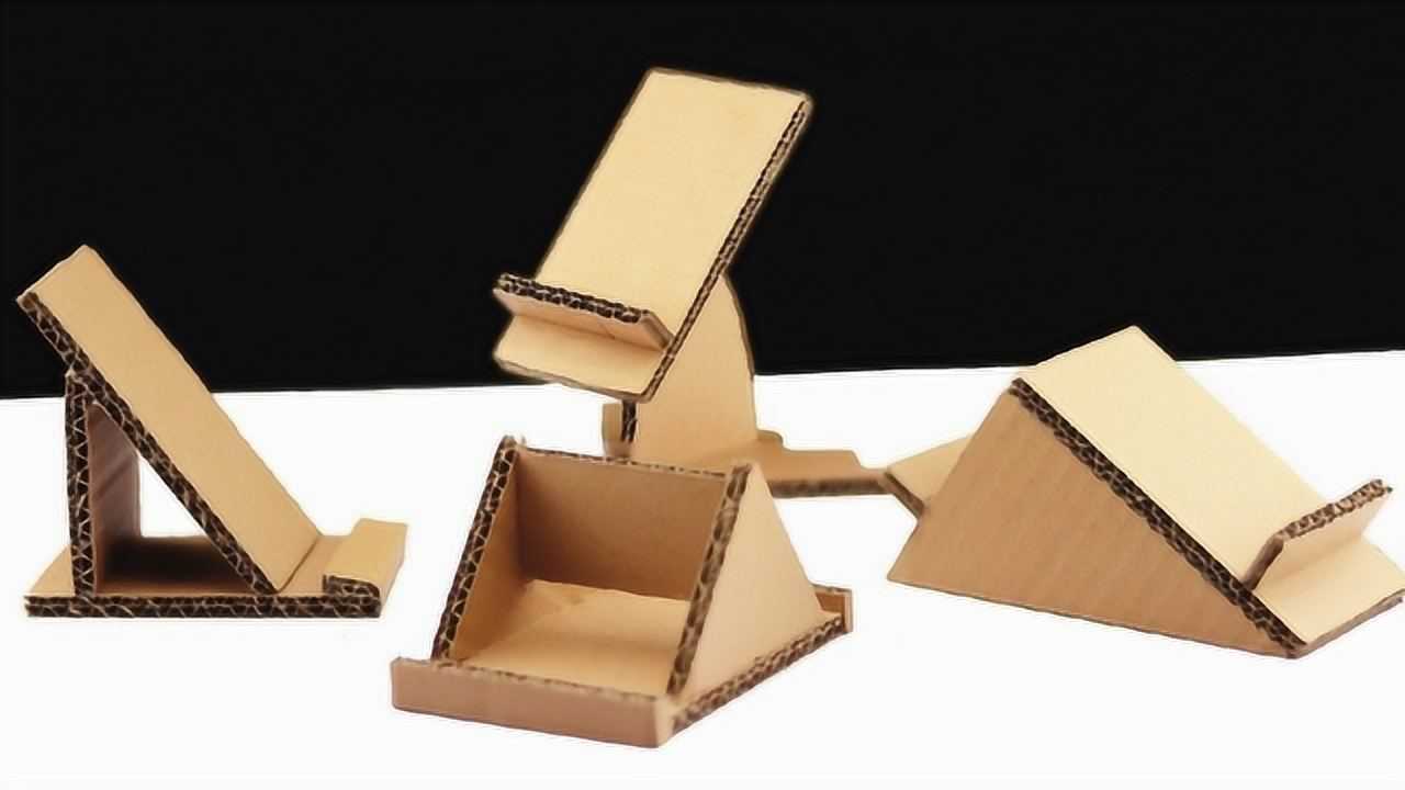 疫情在家追剧没有手机支架老外用纸箱diy王多鱼这项目我投了